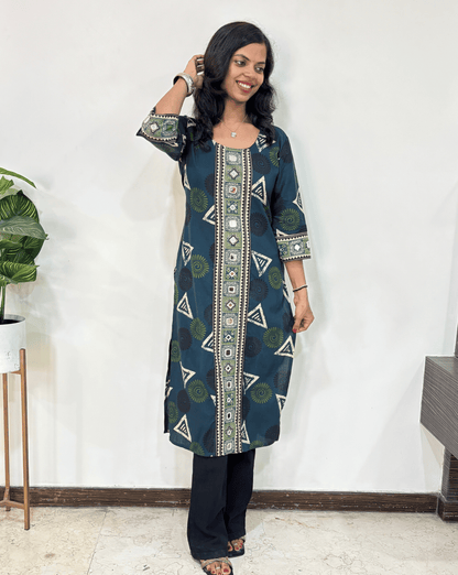 Kritika Ajrakh Long Kruti