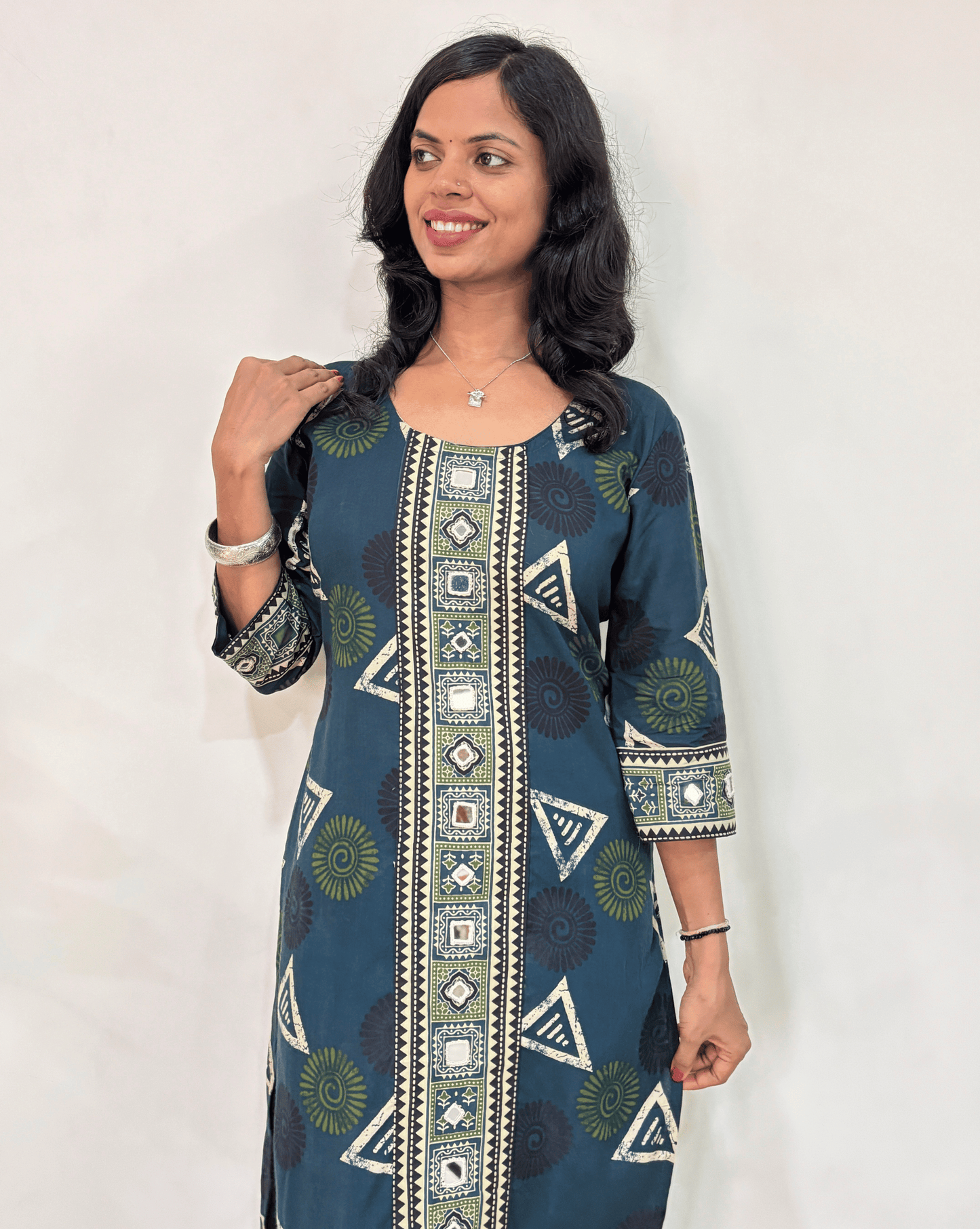 Kritika Ajrakh Long Kruti