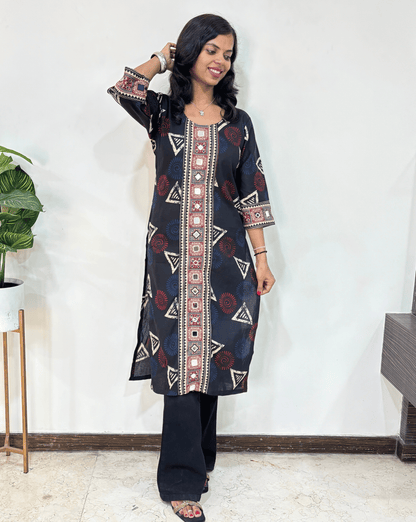 Kritika Ajrakh Long Kruti