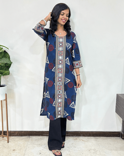 Kritika Ajrakh Long Kruti