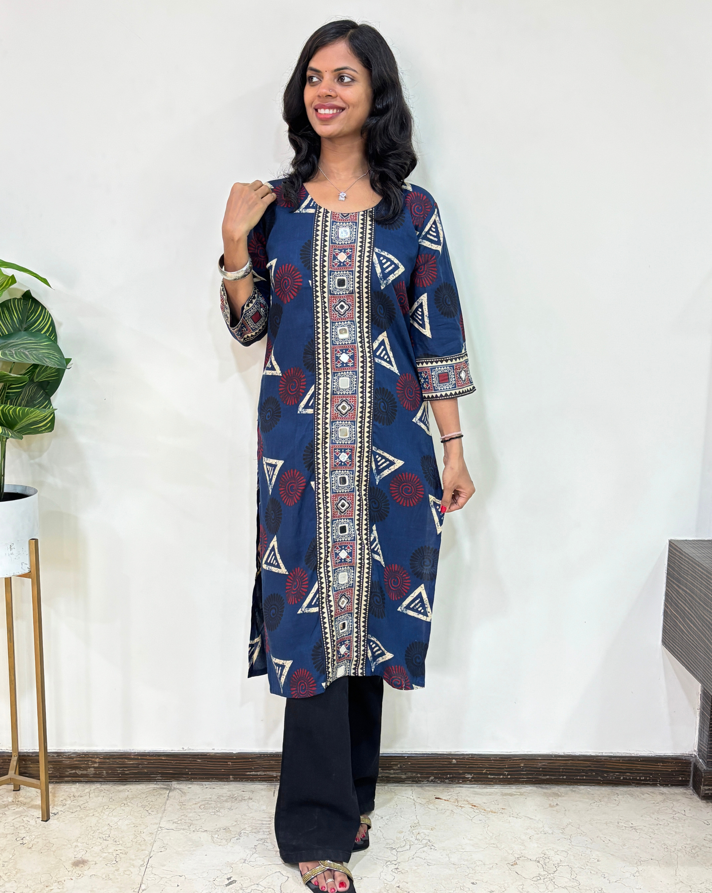 Kritika Ajrakh Long Kruti