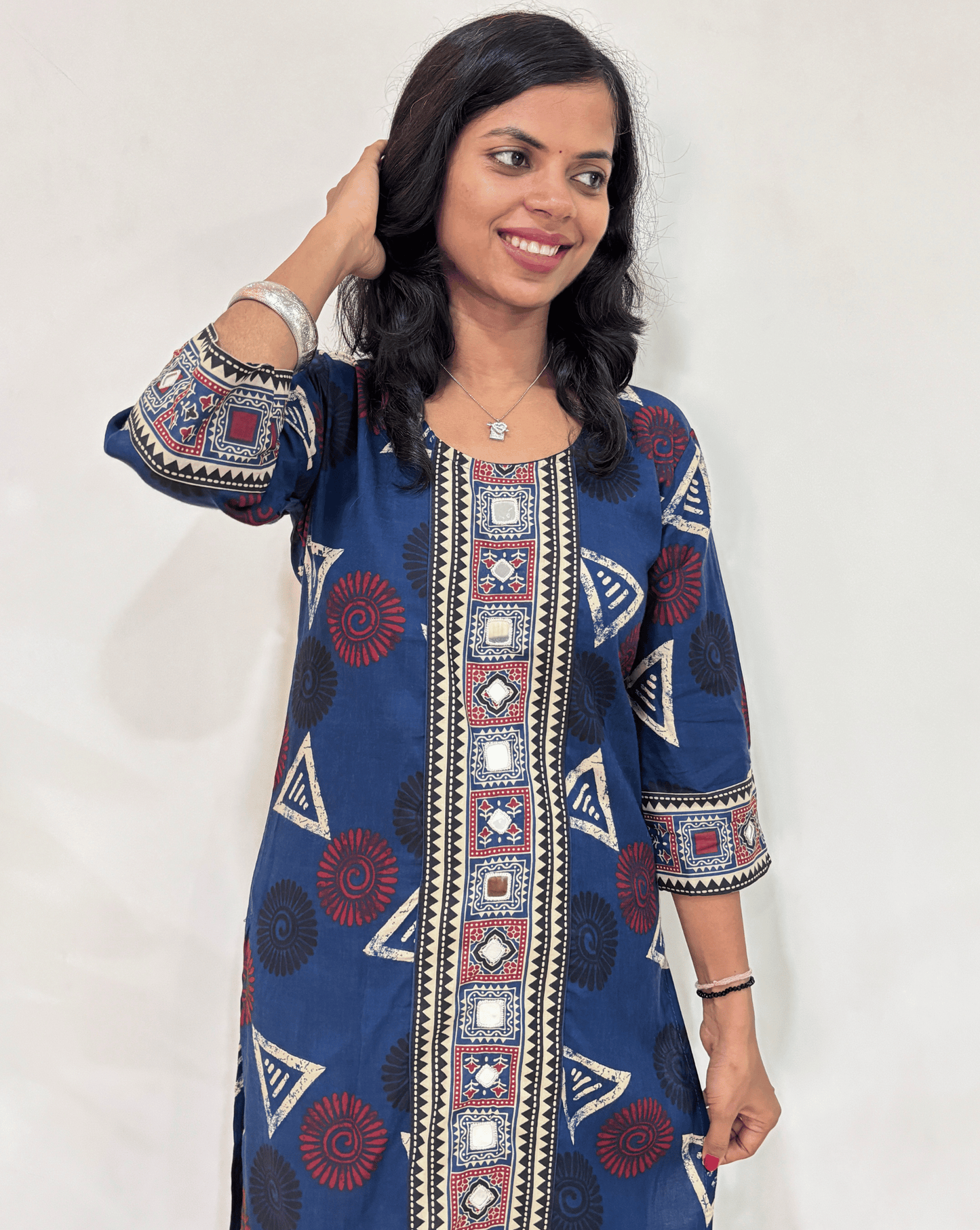 Kritika Ajrakh Long Kruti