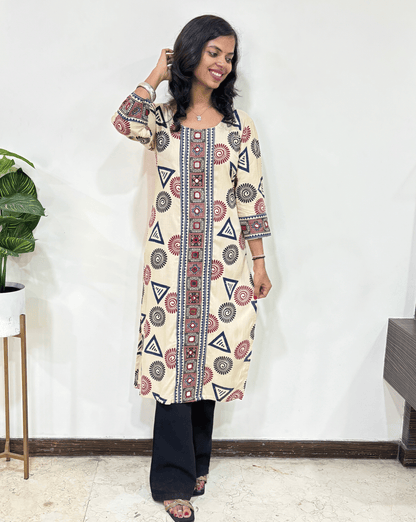 Kritika Ajrakh Long Kruti