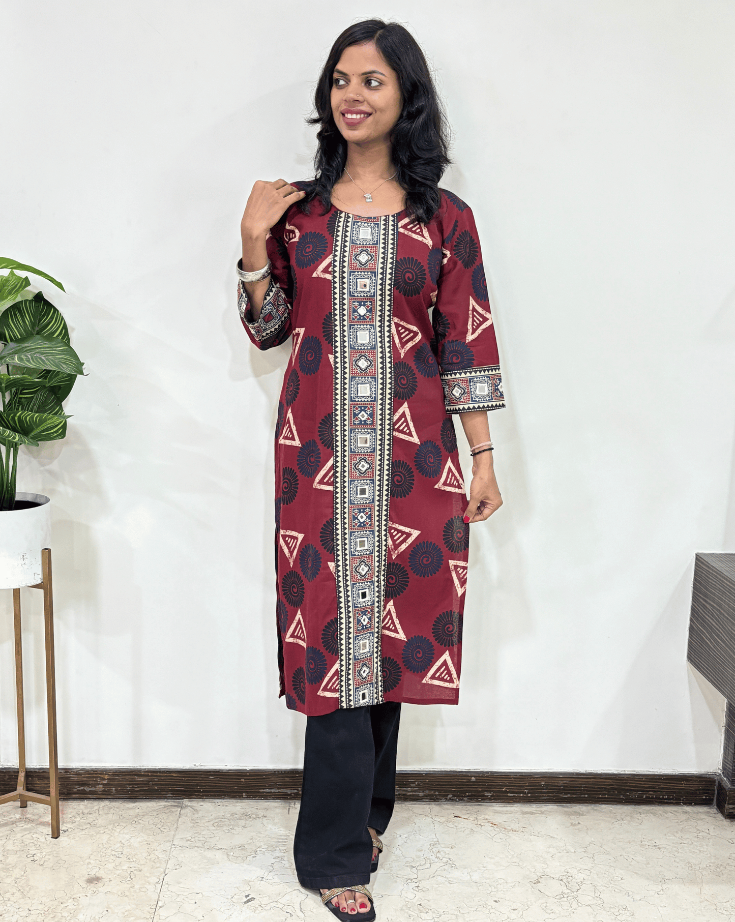 Kritika Ajrakh Long Kruti