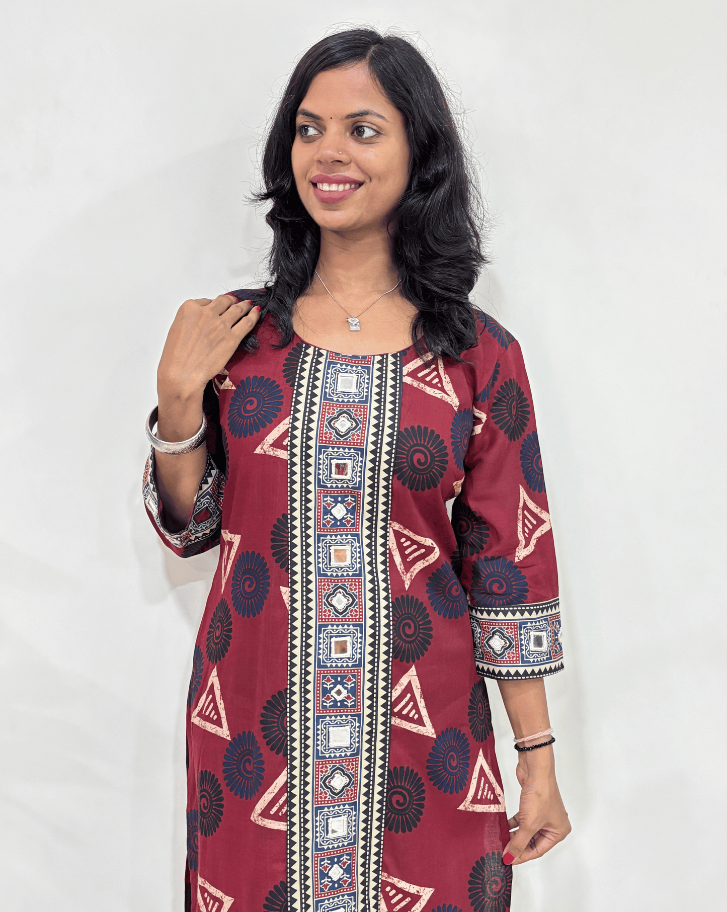 Kritika Ajrakh Long Kruti
