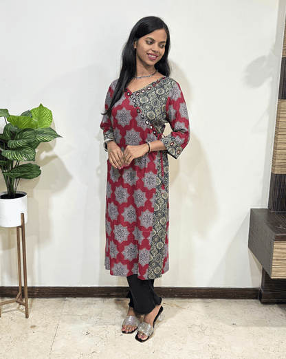 Lara Ajrakh Long Kurti