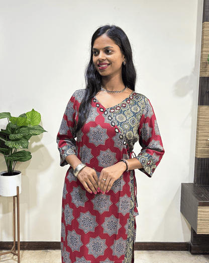 Lara Ajrakh Long Kurti
