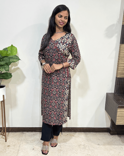 Lara Ajrakh Long Kurti