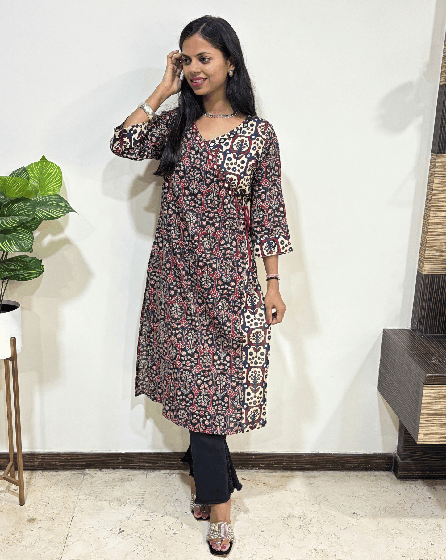 Lara Ajrakh Long Kurti