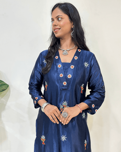 Disha Mashru Silk Kurti