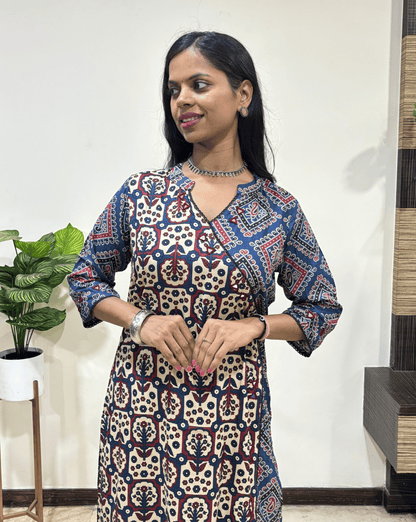 Kaira Angrakha Long Kurti