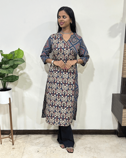 Kaira Angrakha Long Kurti