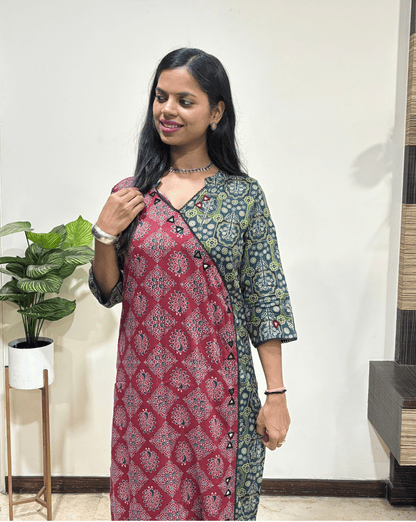 Kaira Angrakha Long Kurti