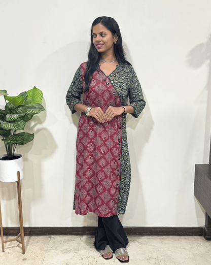 Kaira Angrakha Long Kurti