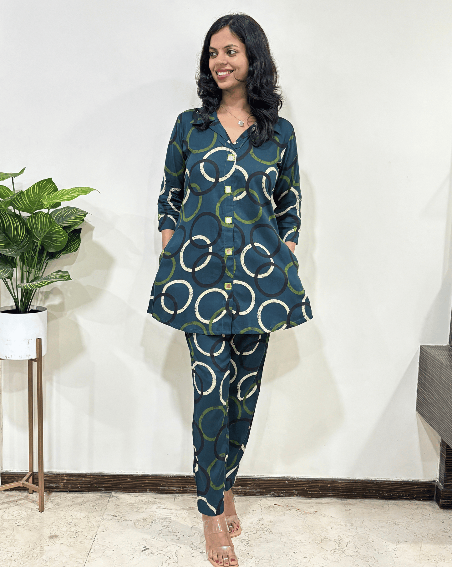 Shreya Ajrakh Co-ord Set