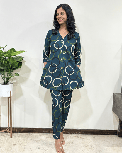Shreya Ajrakh Co-ord Set