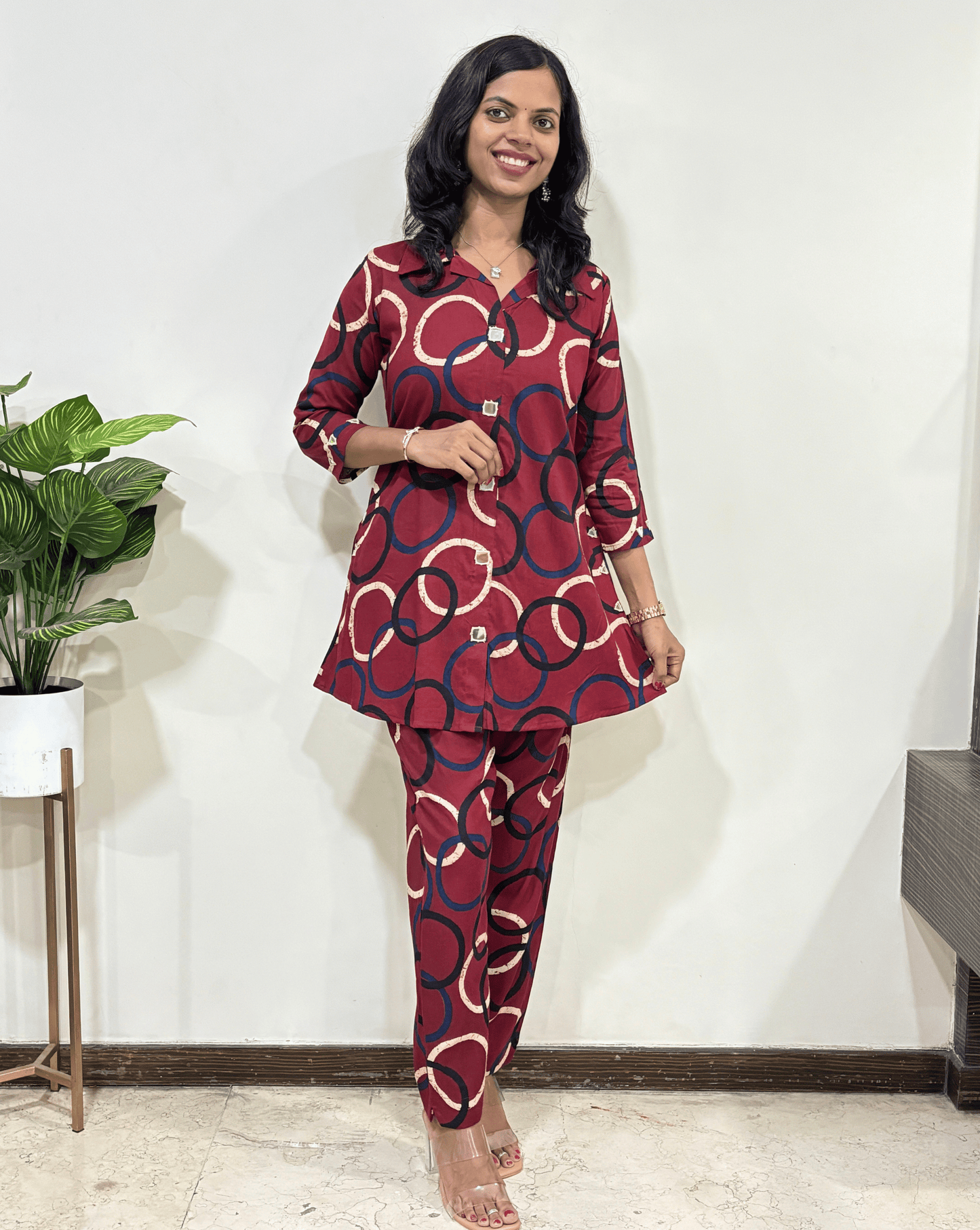 Shreya Ajrakh Co-ord Set