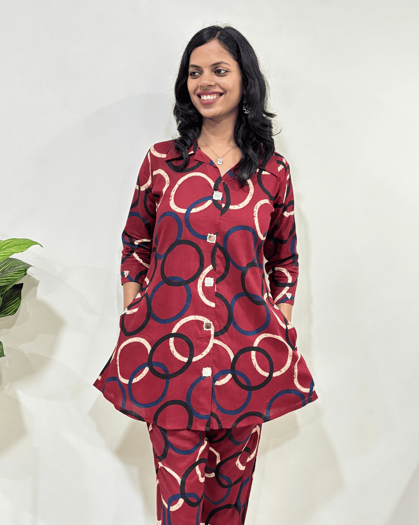 Shreya Ajrakh Co-ord Set