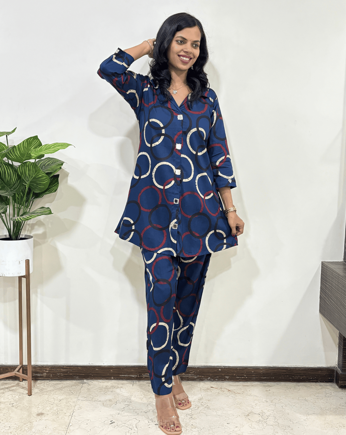 Shreya Ajrakh Co-ord Set