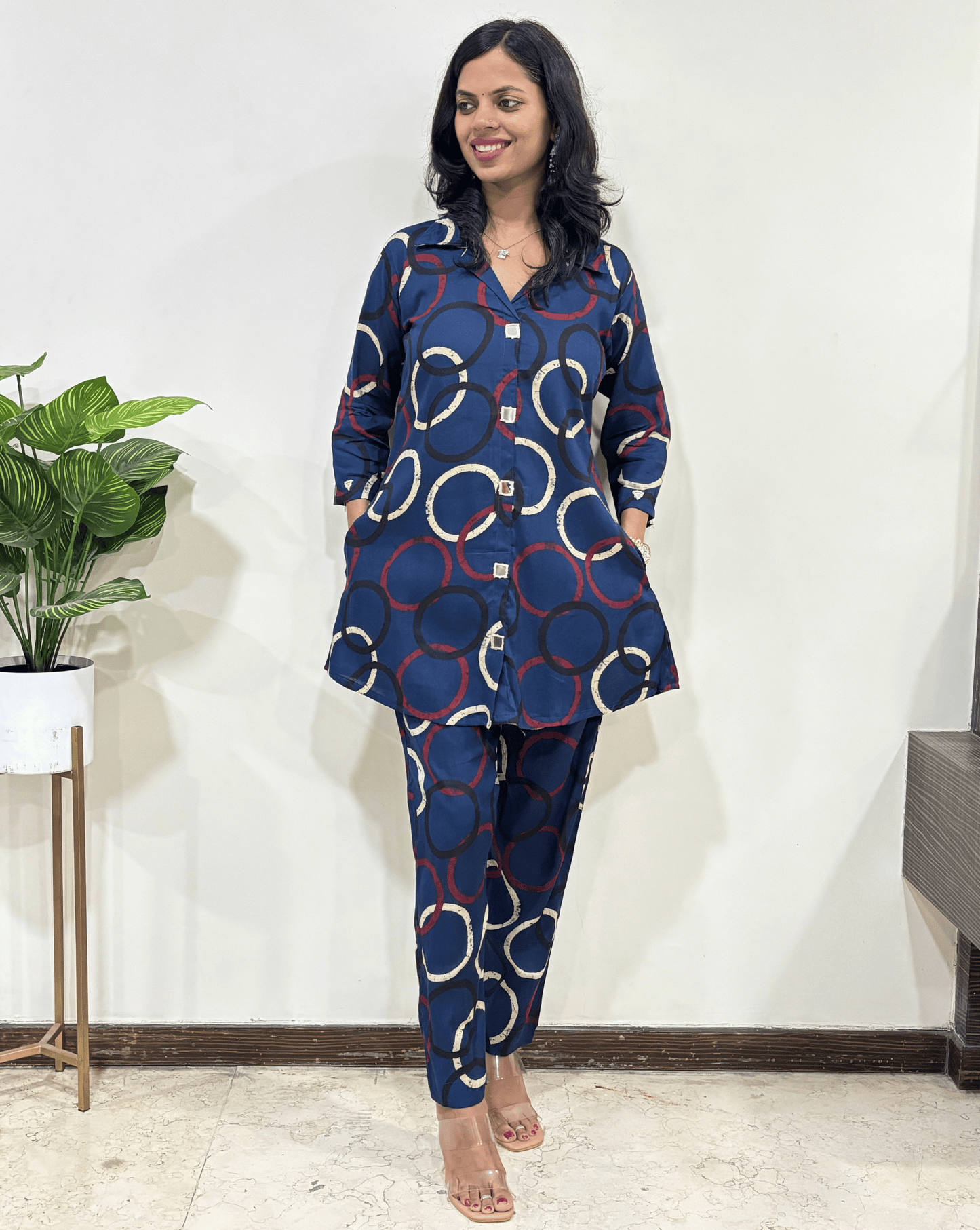 Shreya Ajrakh Co-ord Set