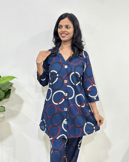 Shreya Ajrakh Co-ord Set