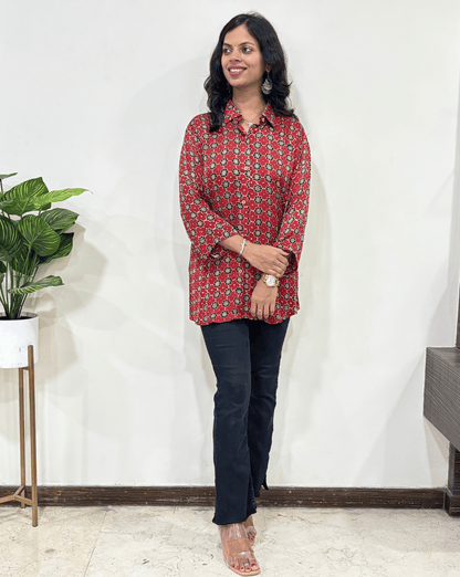 Adhira Modal Silk Shirt