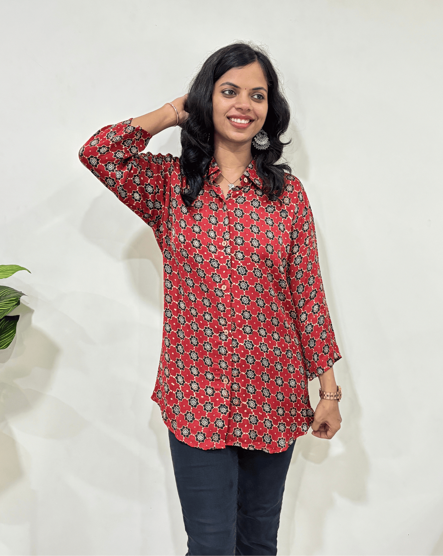 Adhira Modal Silk Shirt
