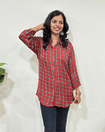 Adhira Modal Silk Shirt