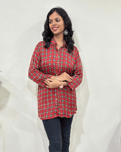 Adhira Modal Silk Shirt