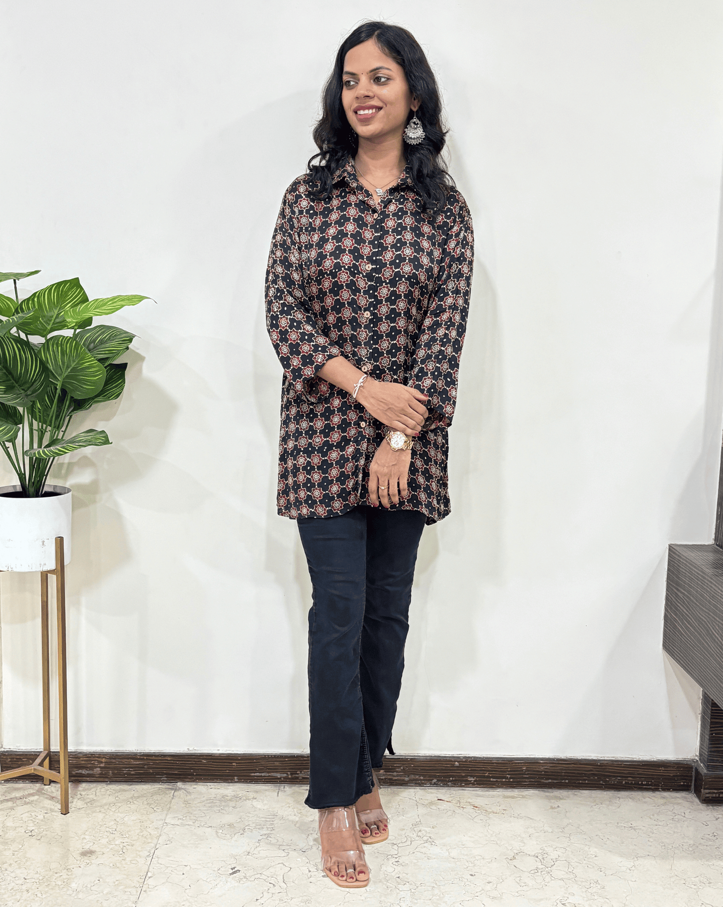 Adhira Modal Silk Shirt