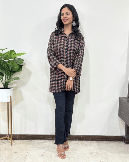 Adhira Modal Silk Shirt