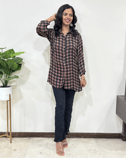 Adhira Modal Silk Shirt