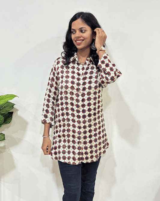 Adhira Modal Silk Shirt