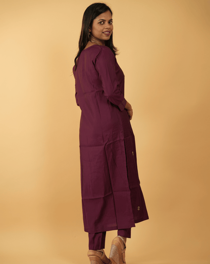 Jaipuri Russian Silk Co-ord Set