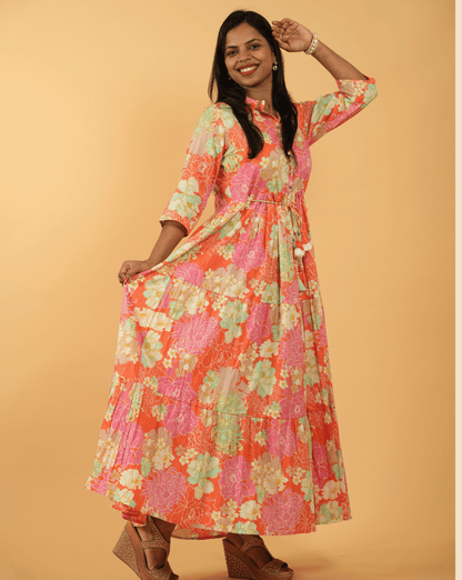Jaipuri Cotton One Peice