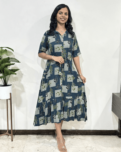 Yukti A-line Sleeveless Long Kurti