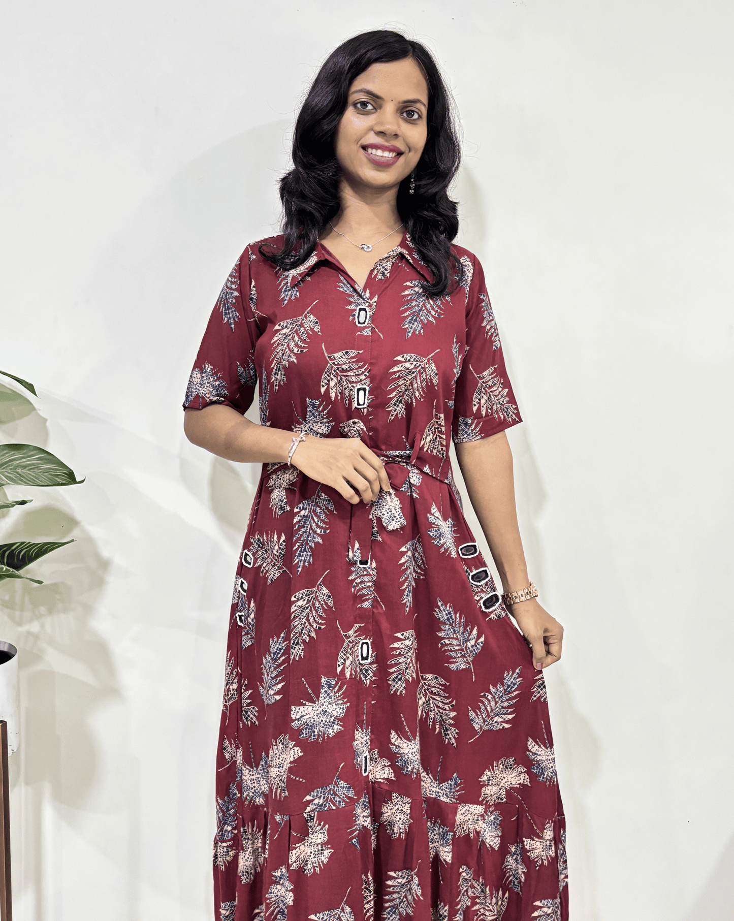 Yukti A-line Sleeveless Long Kurti