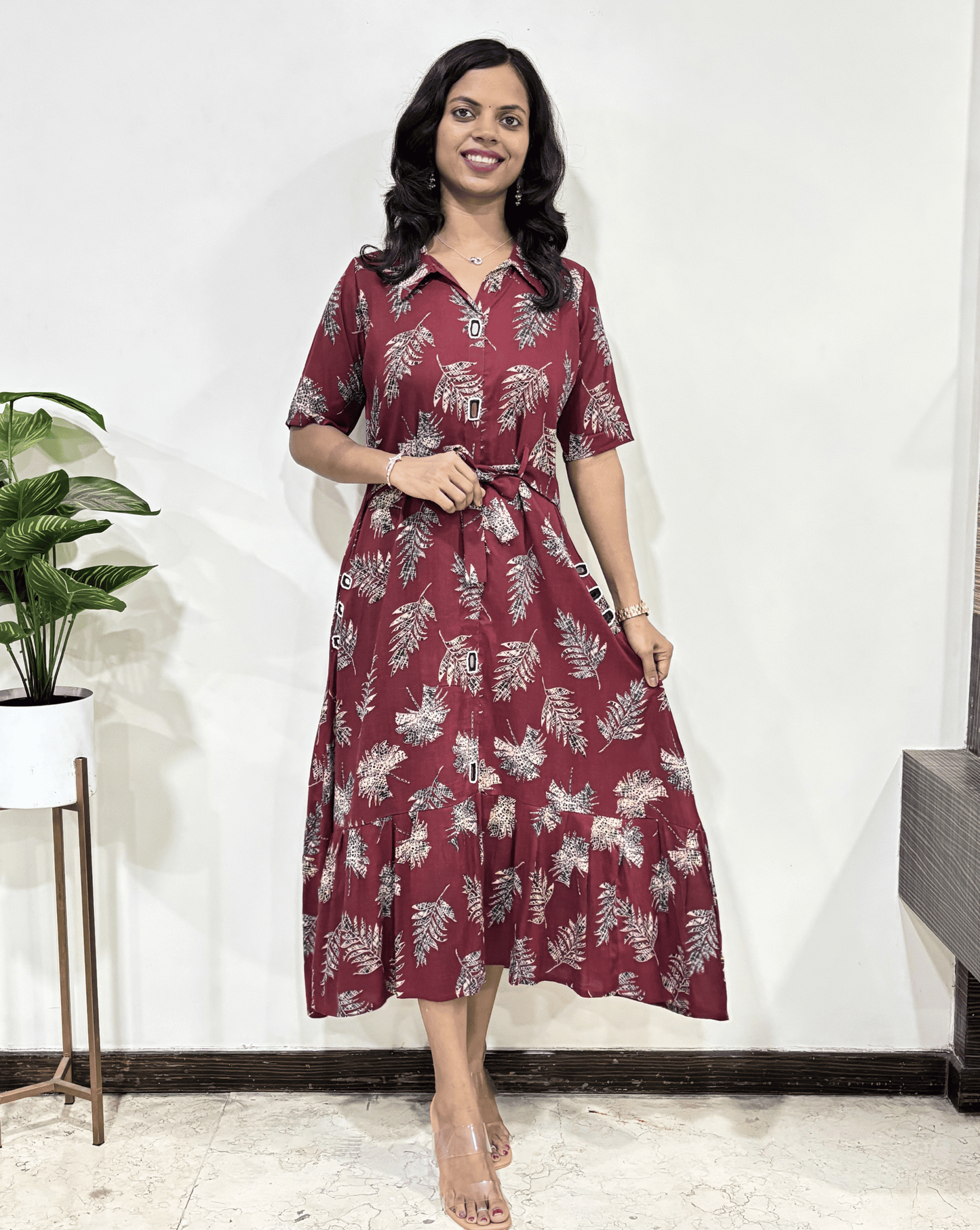 Yukti A-line Sleeveless Long Kurti