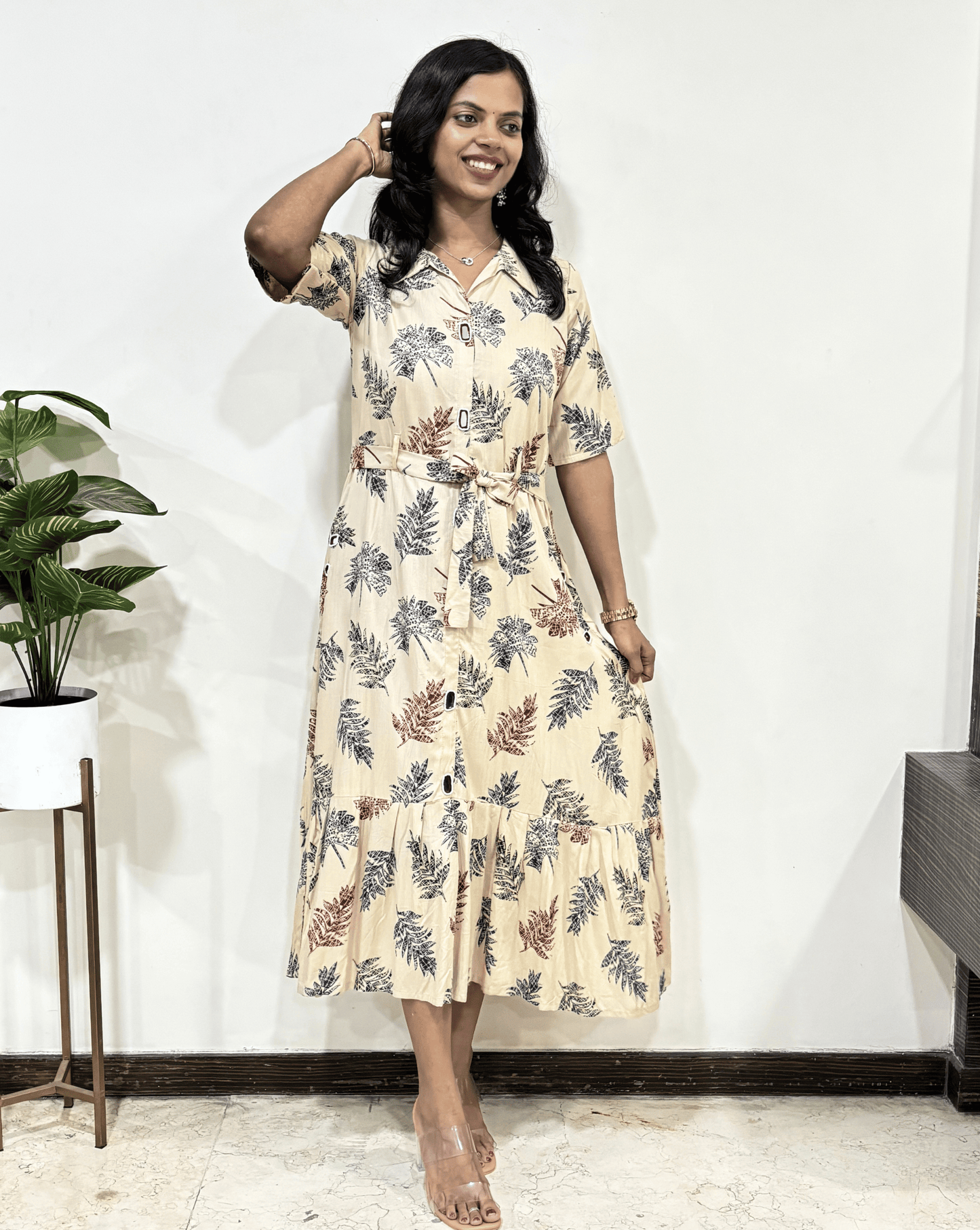 Yukti A-line Sleeveless Long Kurti