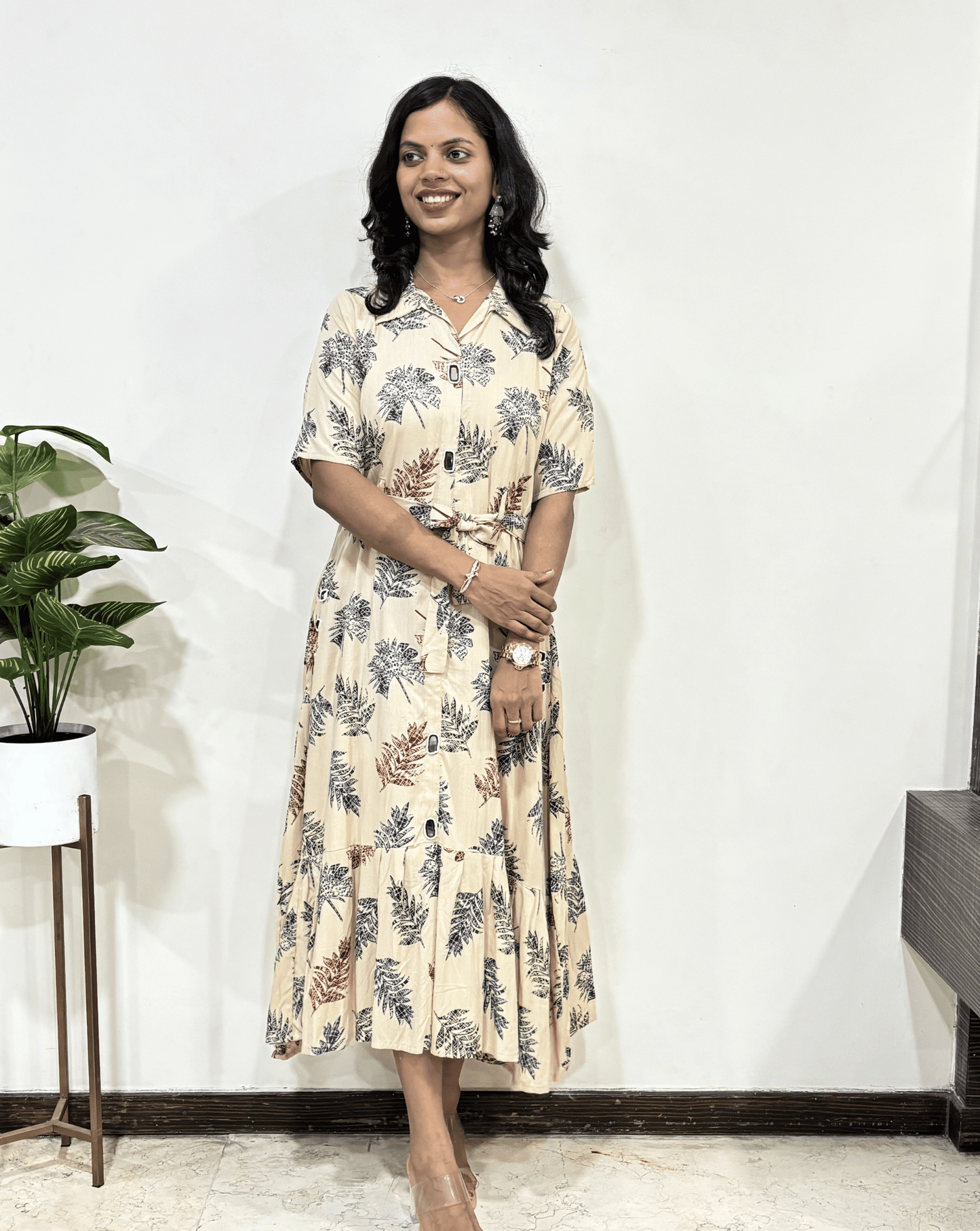 Yukti A-line Sleeveless Long Kurti