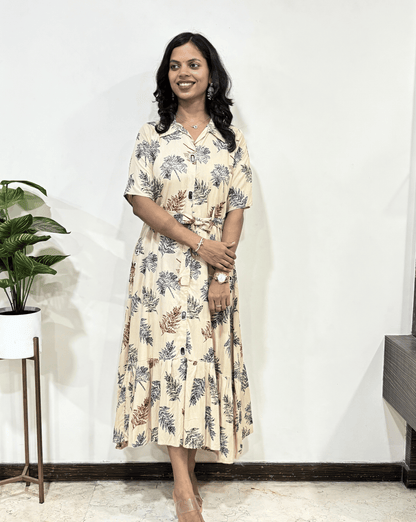 Yukti A-line Sleeveless Long Kurti
