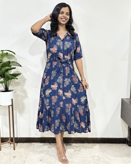Yukti A-line Sleeveless Long Kurti