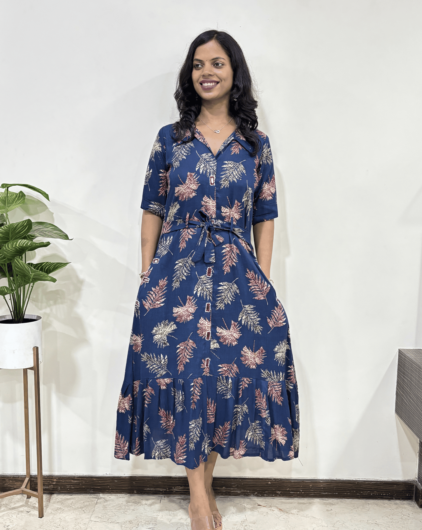 Yukti A-line Sleeveless Long Kurti