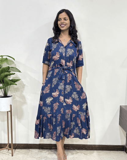 Yukti A-line Sleeveless Long Kurti