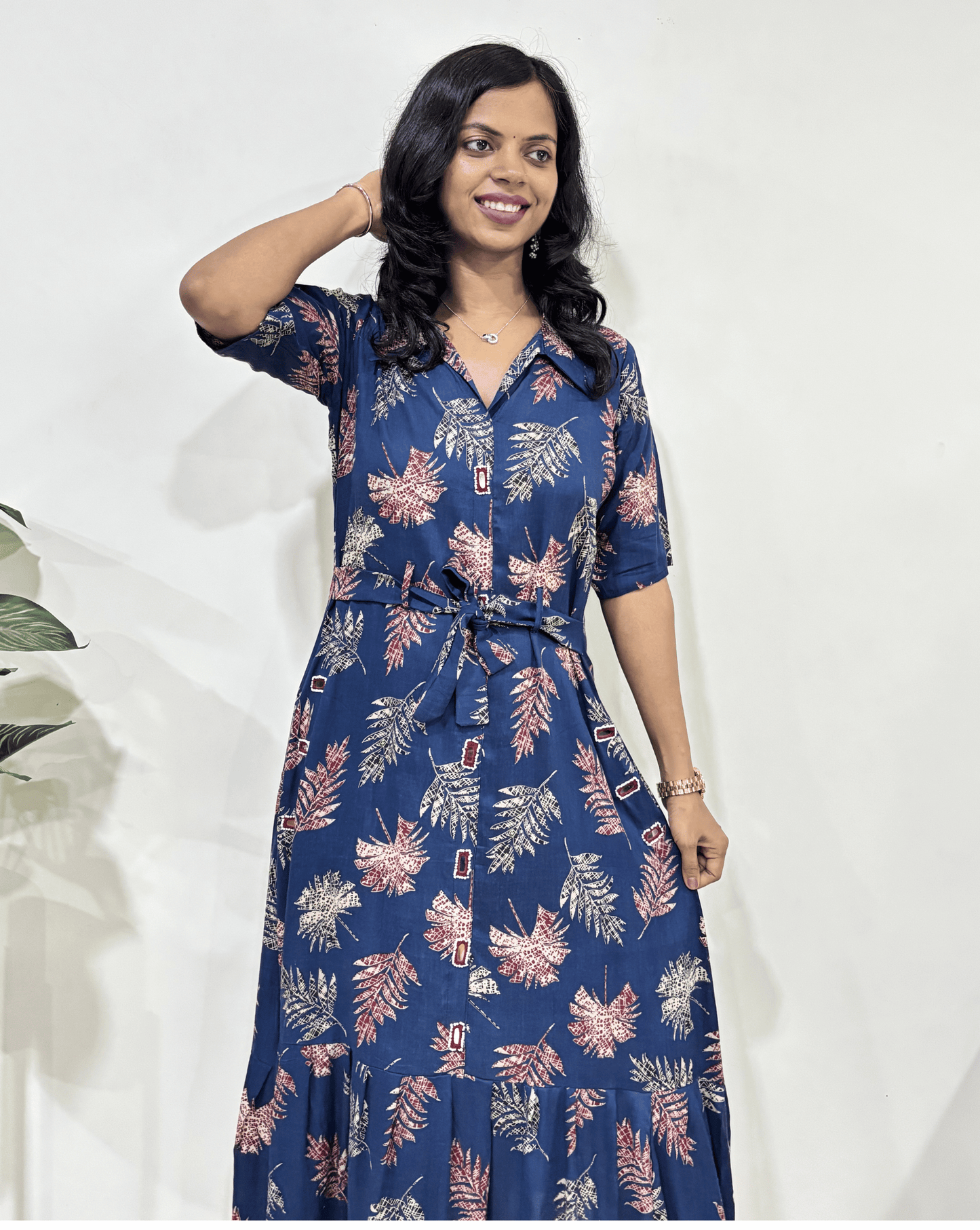 Yukti A-line Sleeveless Long Kurti