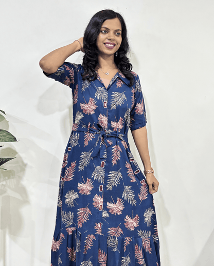 Yukti A-line Sleeveless Long Kurti
