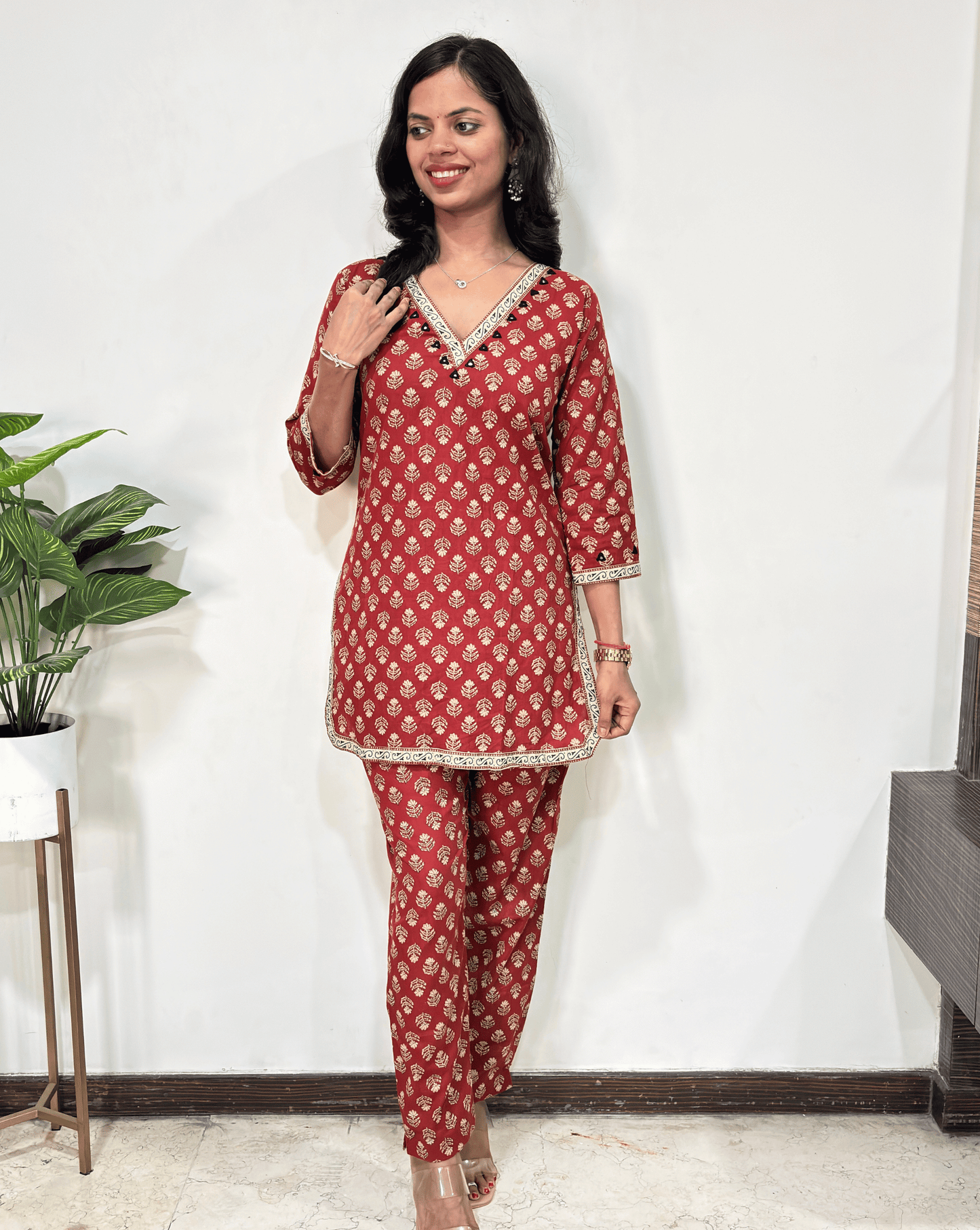 Druti Ajrakh Co-ord set