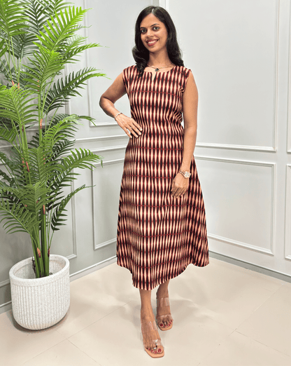 Isha Handblock Ajrakh One-piece