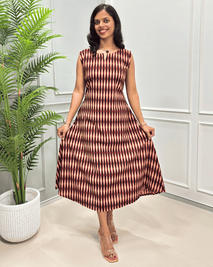 Isha Handblock Ajrakh One-piece