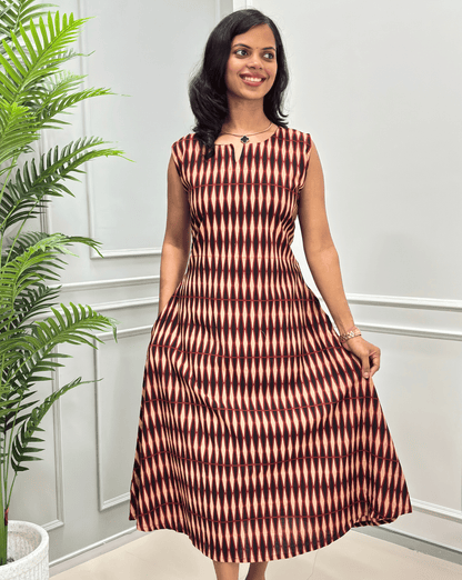 Isha Handblock Ajrakh One-piece